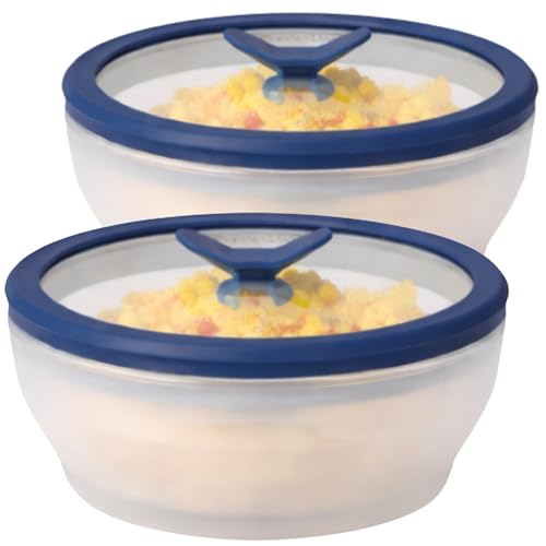 Anyday 2-Pack (2-Cup) Glass Food Storage Set