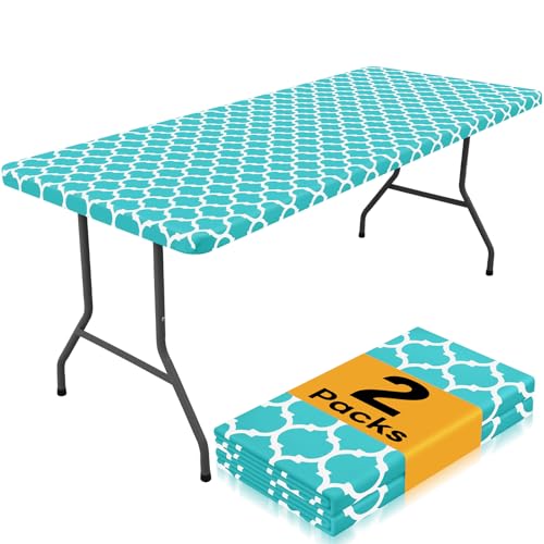 Smiry 6ft Elastic Fitted (Aqua)