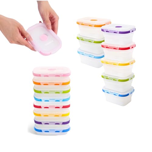 ECOBERI Small Collapsible Silicone Containers
