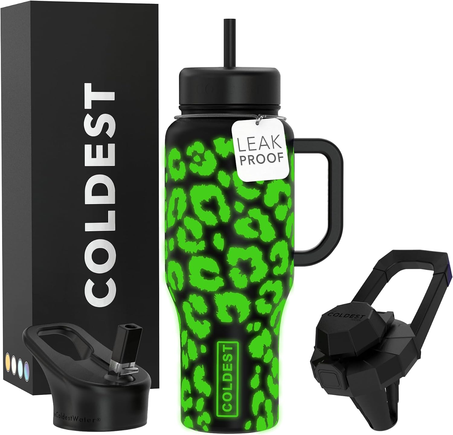 Coldest Tumbler — Glowie Leopard