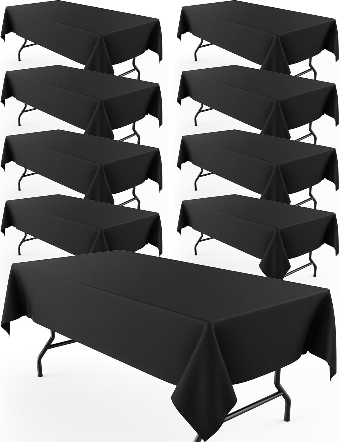 Pureegg Polyester Tablecloth (Black)
