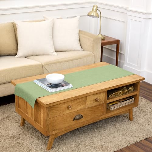 Solino Home Linen Chambray Olive 60 in