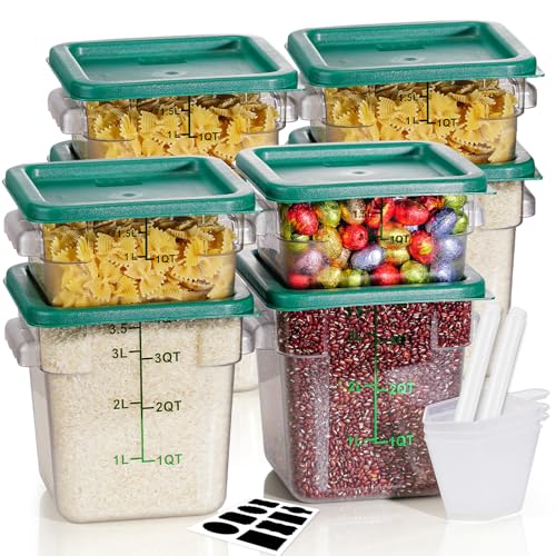 SVKLHY 2QT4QT NSF 8 PCS (green/red)