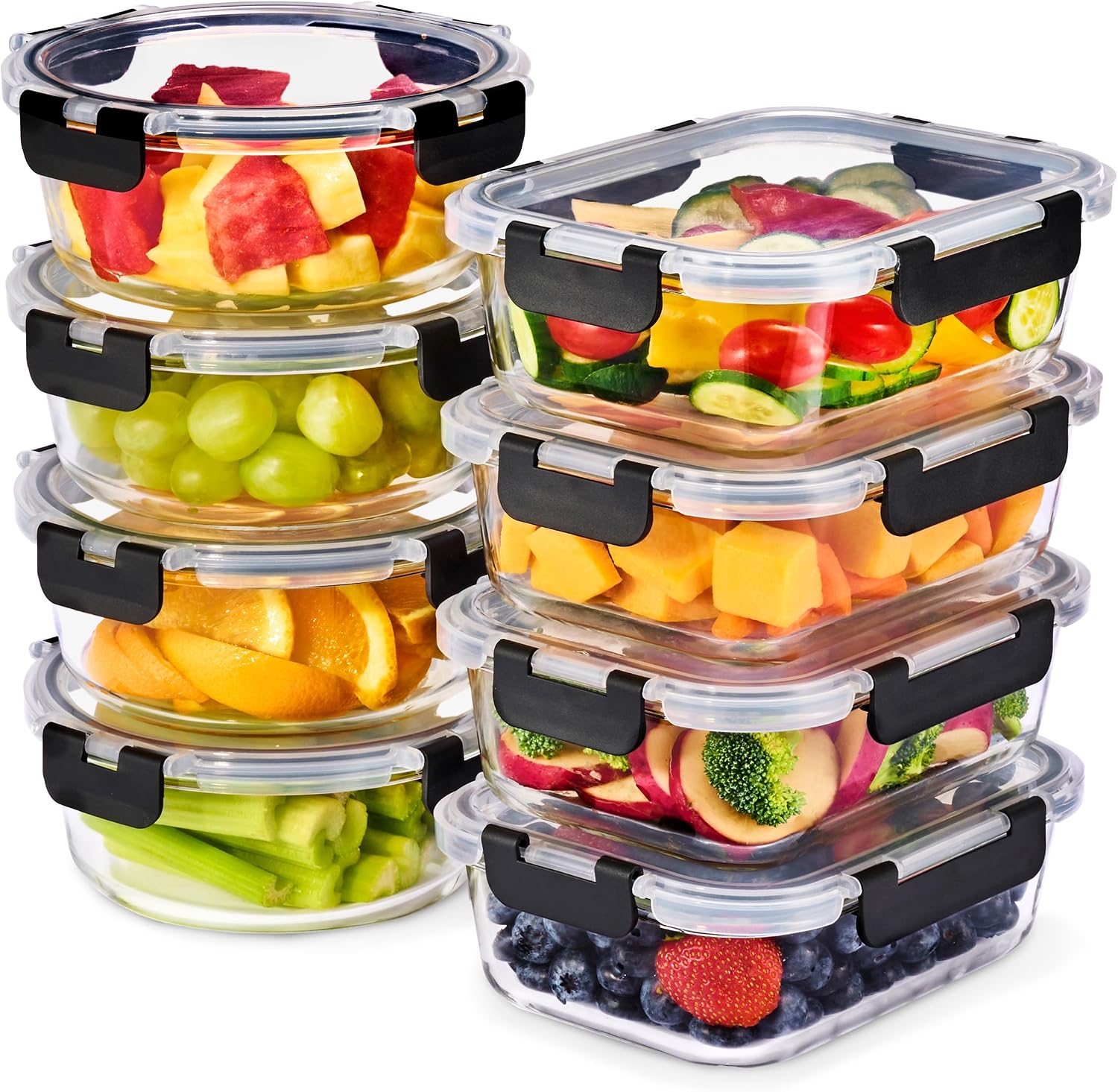 Sorbus Glass Meal Prep Containers