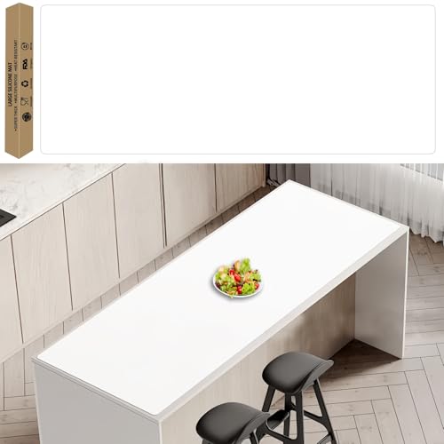 78.7''x23.6'' Extra Large Silicone Mat for Kitchen Counter, Heat Resistant Non-Slip Kitchen Island Protector Mat, Silicone Placemat for Countertop Protector, Semitransparent
