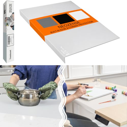 NEOZENSE 36"x24" Silicone Table Mat