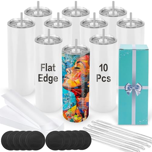 Joyclub Sublimation Tumblers 20 oz (10 Pack)