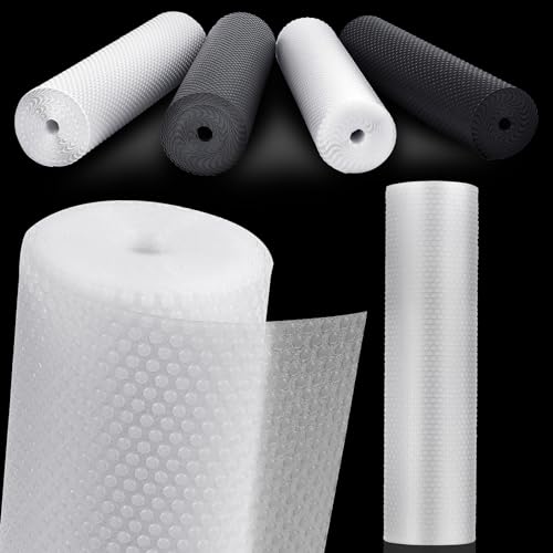 Drawer Liners, Waterproof Shelf Liner, Anti-Slip Non-Adhesive BPA Free Kitchen Cupboard Cabinet Liner Refridge Fridge Mats Sink Protector Strong Durable for Home (Clear/23.6in x 20Ft)