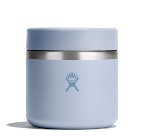 Hydro Flask Food Jar  Insulated Stainless Steel, Snack Travel Container for Hot Food & Soup 20 Oz Surf Blue