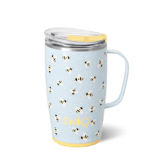 Swig Life 18oz Travel Mug (Busy Bee)
