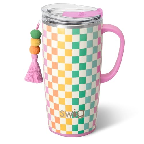 Swig Life 22oz Travel Mug (Check Mate)