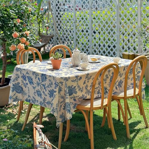 ZIWUROAD Blue Floral Waterproof