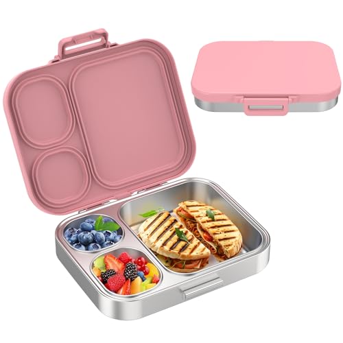 Pawtong Stainless Steel Bento (Pink)