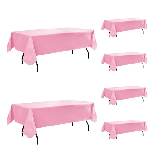 Enjoyidea Vinyl Tablecloth (Pink)