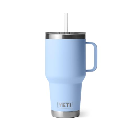 YETI Rambler 35 oz Straw Mug (Big Sky Blue)
