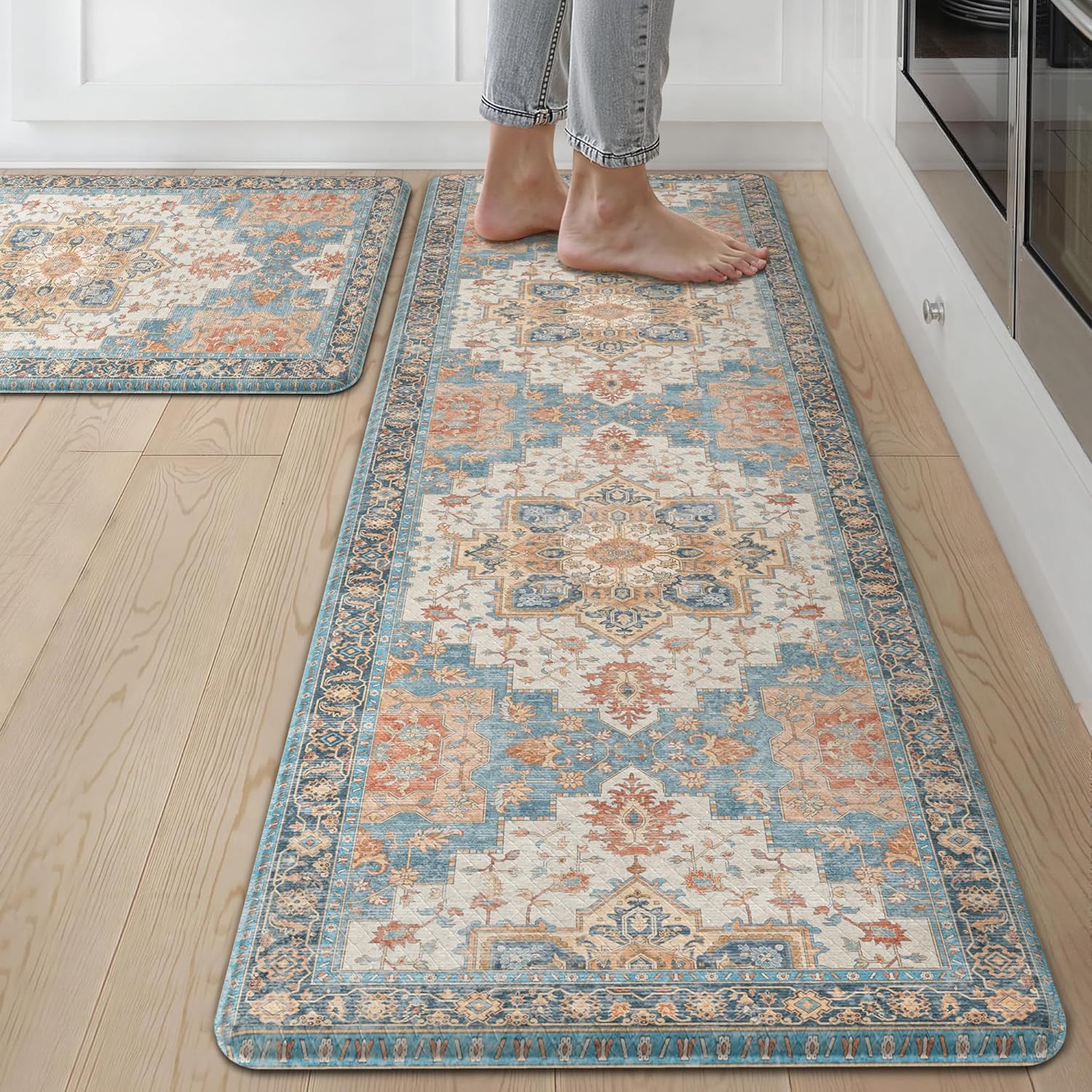 GENIMO Kitchen Mats 2PCs