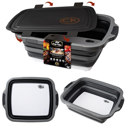 CK GOLD Collapsible BBQ Prep Tub