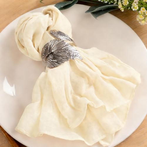 MLMC 60 Pack Beige Cheesecloth Napkins