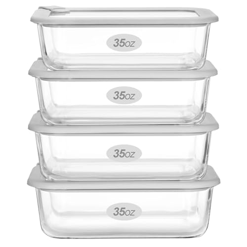 EcoEvo 35oz Glass Lid Set