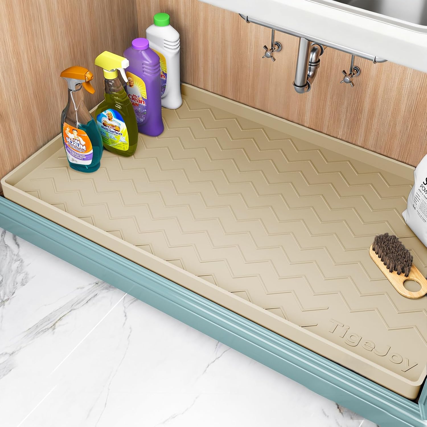 TigeJoy Waterproof Under Sink Mat