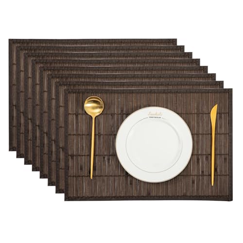 Chryeiiu Bamboo Placemats
