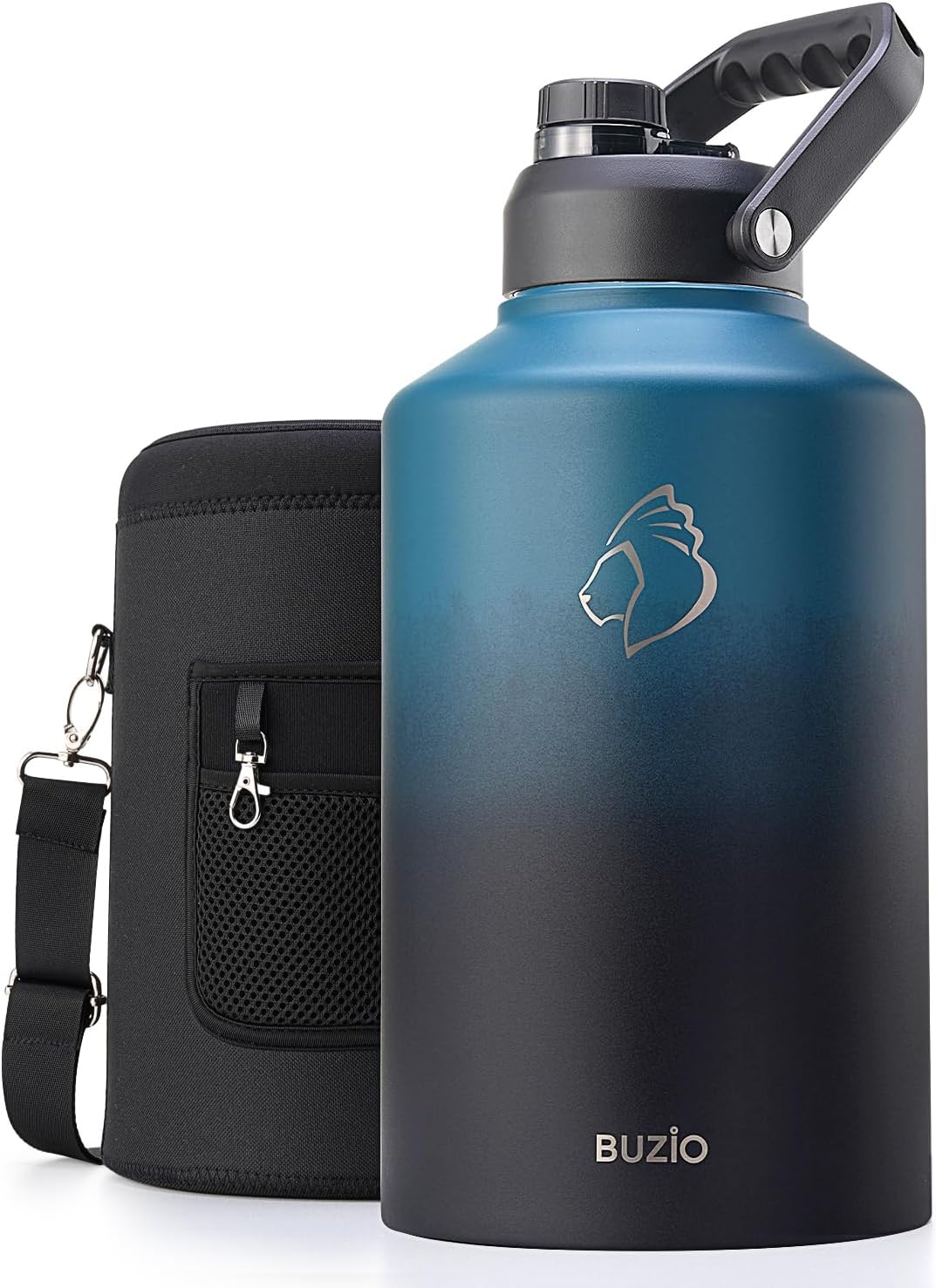 BUZIO 1.5 Gallon Water Bottle Insulated
