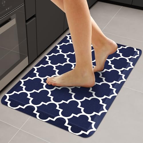 WISELIFE Anti Fatigue Mat (20" x 32", Blue)