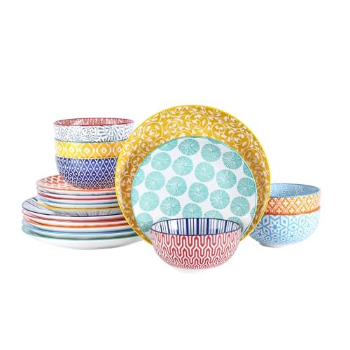 Selamica Ceramic Dinnerware Sets for 6