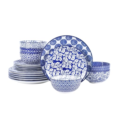 Selamica Ceramic Dinnerware Sets for 6 (18 pcs)