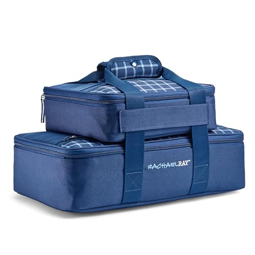 Rachael Ray Lugger Duo (Navy Gingham)