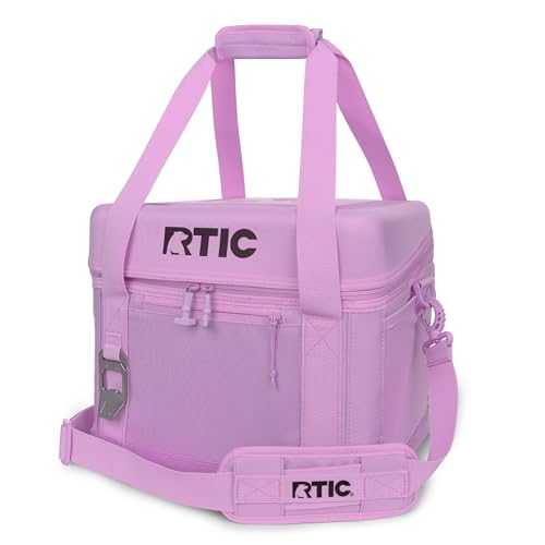 RTIC 15 Can Everyday Cooler, Soft Sided Portable Insulated Cooling for Lunch, Beach, Drink, Beverage, Travel, Camping, Picnic, for Men and Women