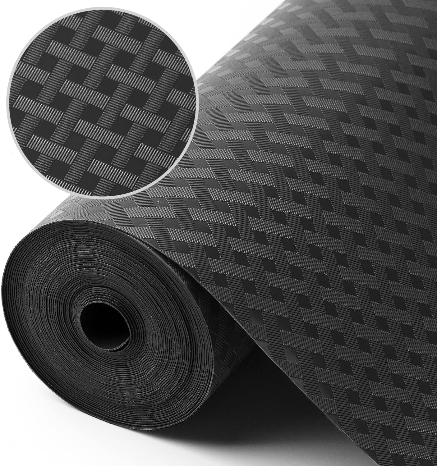 StaHom Black Shelf Liners (35.4 x 236.2)