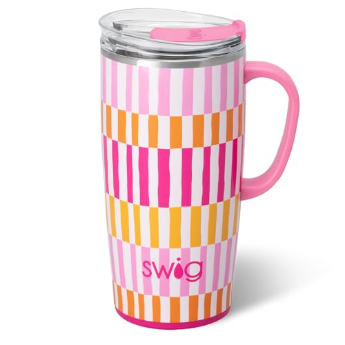 Swig Life 22oz Travel Mug (Sherbet Stripe)