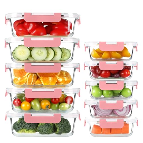BAYZZ Glass Meal Prep Containers