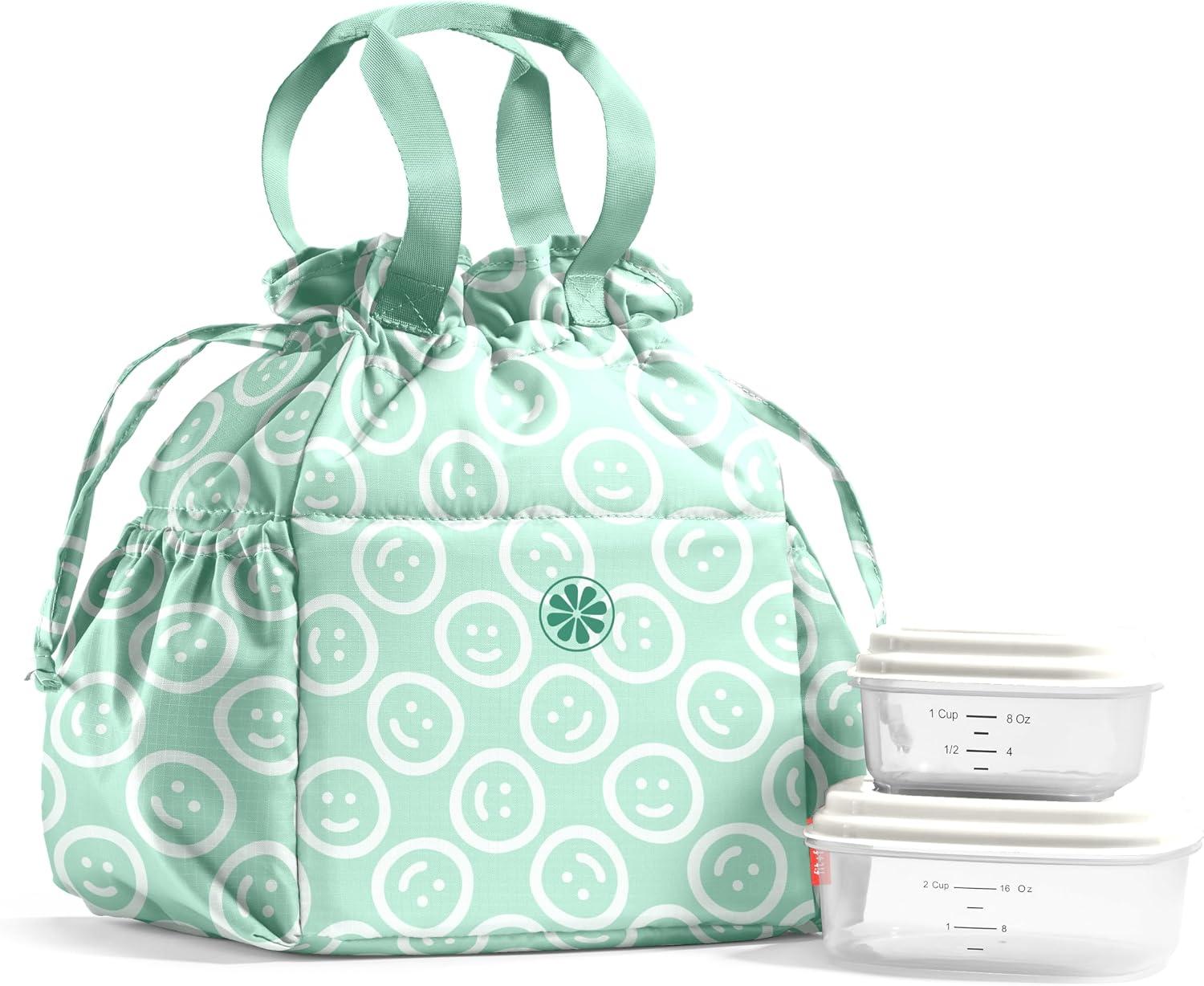 Cromwell Drawstring Lunch Bag (Mint)
