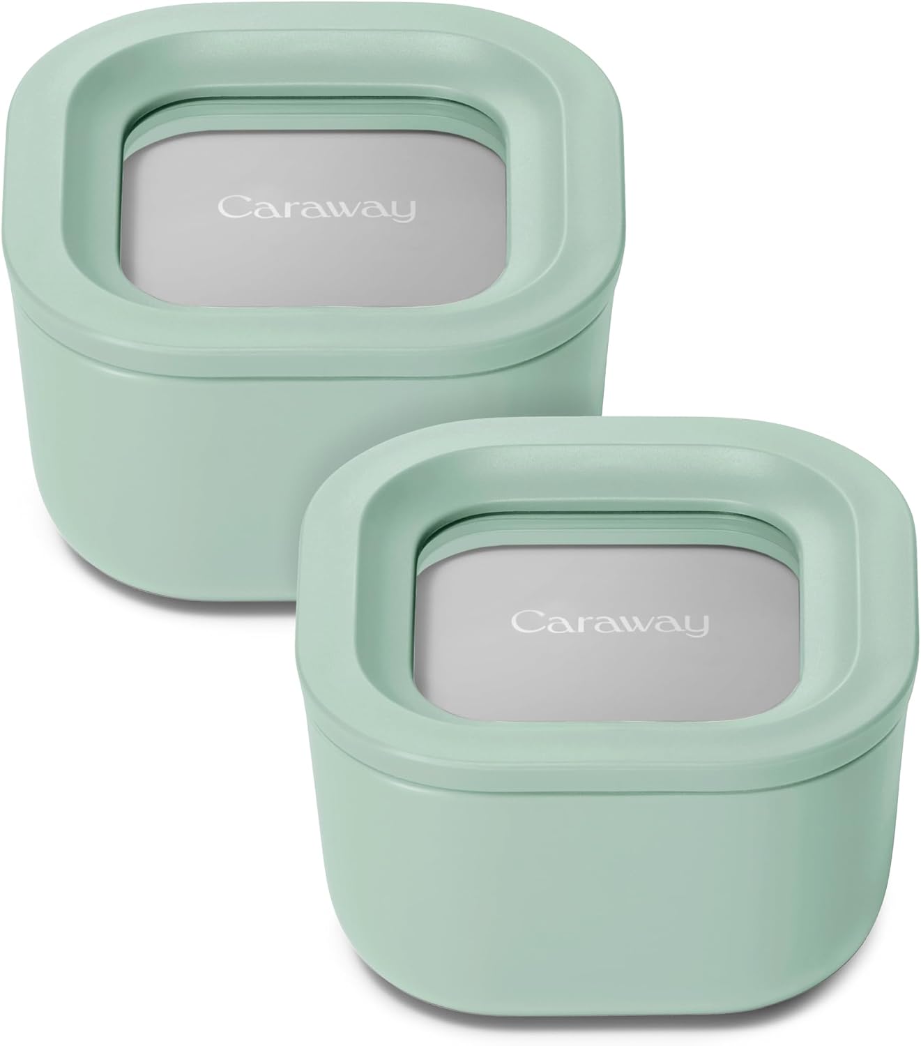 Caraway 1.75 Cup Glass Food Storage Set