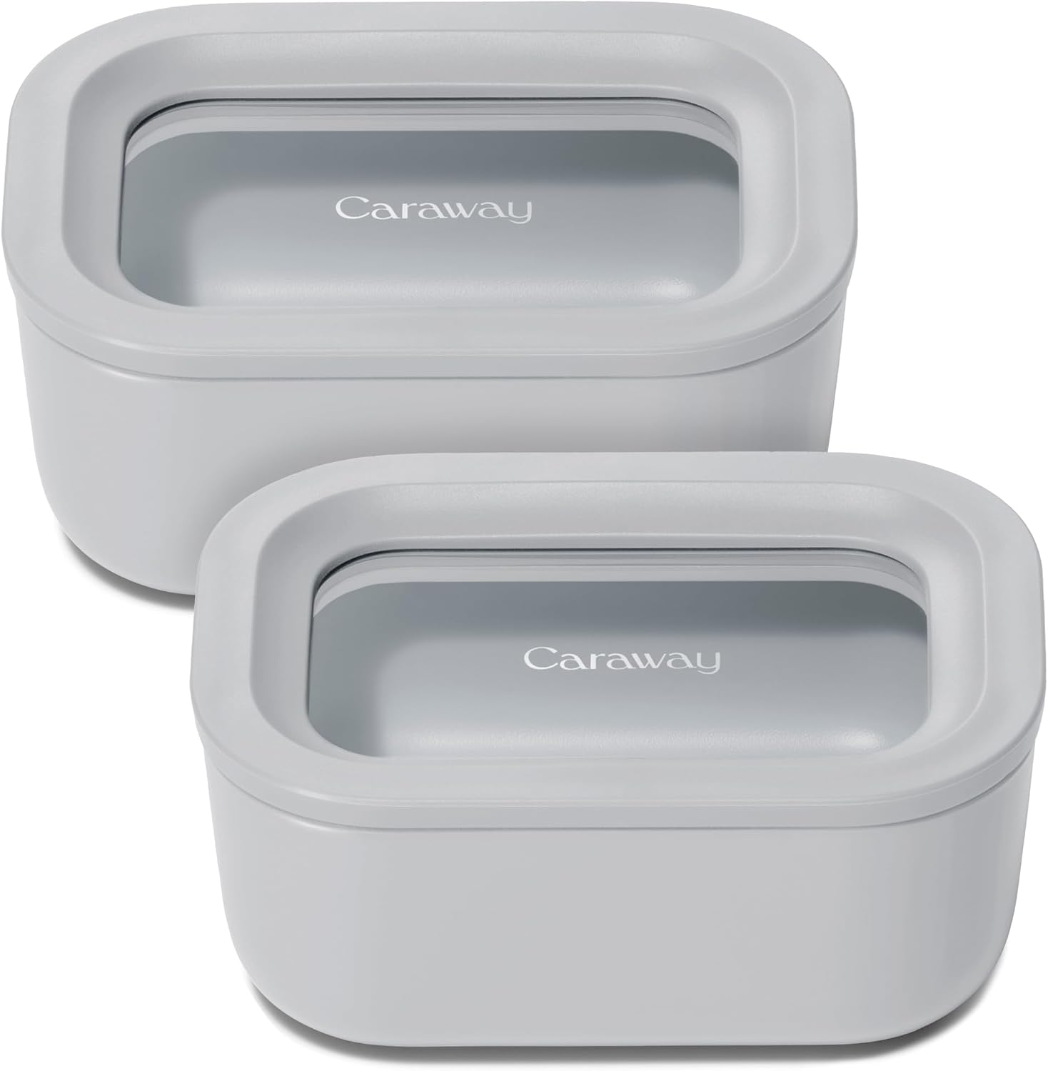 Caraway 2.6 Cup Glass Food Storage Set