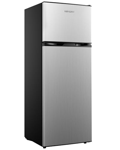 EUHOMY 7.4Cu.Ft. Refrigerator (Silver)