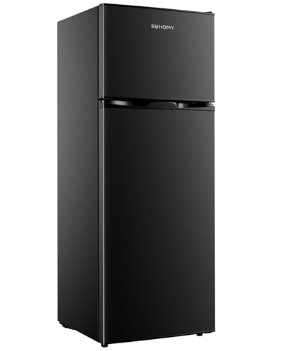 EUHOMY 7.4 Cu.Ft. Refrigerator (Black, Premium)