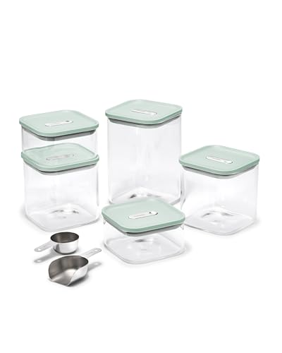 Caraway 14-Piece Glass Airtight (Mist)
