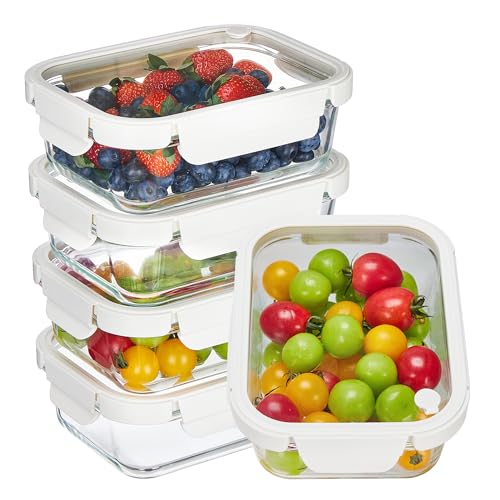 Vtopmart 35oz Glass Food Containers