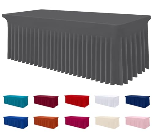 Smiry Spandex Tablecloth 6FT (Skirted)