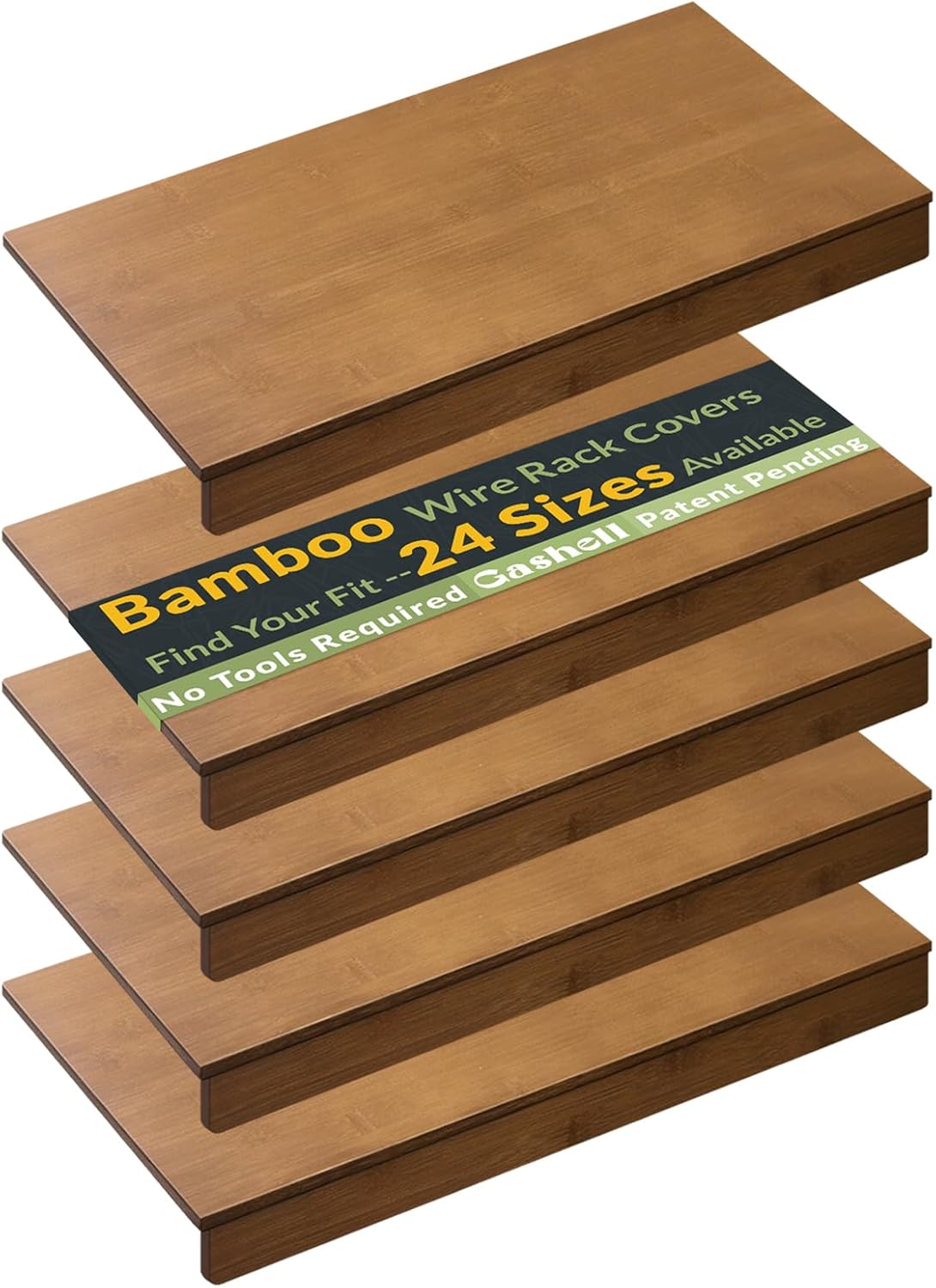 Gashell Bamboo 32" x 12" (5pc)