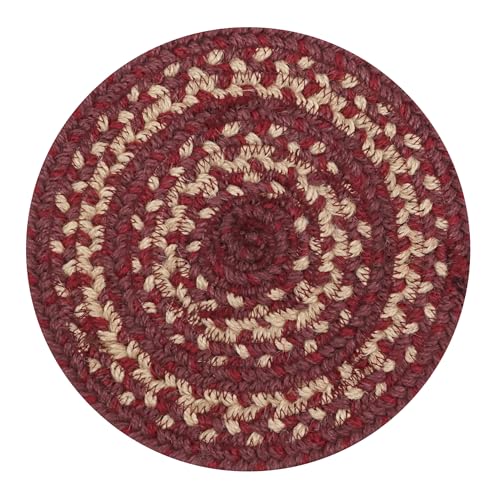 Autumn Maple Jute Braided Trivets