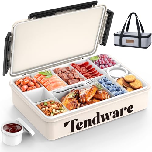 TENDWARE Chilled Divided Serving Tray
