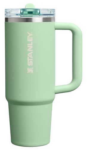 STANLEY Quencher ProTour Flip Straw Tumbler with Leakproof Lid | Built-In Straw & Handle | Cupholder Compatible for Travel | Insulated Stainless Steel Cup | BPA-Free