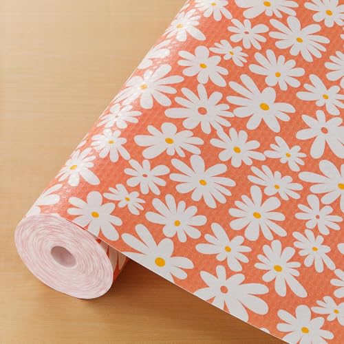 Cooyes Shelf Liner  Premium Non-Adhesive Cabinet & Drawer Liner for Kitchen  Waterproof Shelf Paper with Modern Pattern  Durable EVA Cabinet Mat  Easy to Cut