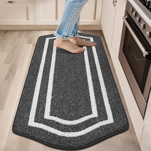 COSY HOMEER Polypropylene Runner (Black)