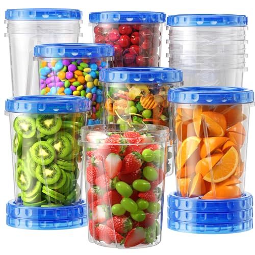 BiuLeon 12 Pack 34oz Containers