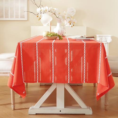 Chassic 60 x 104 Hemstitch Maple Orange